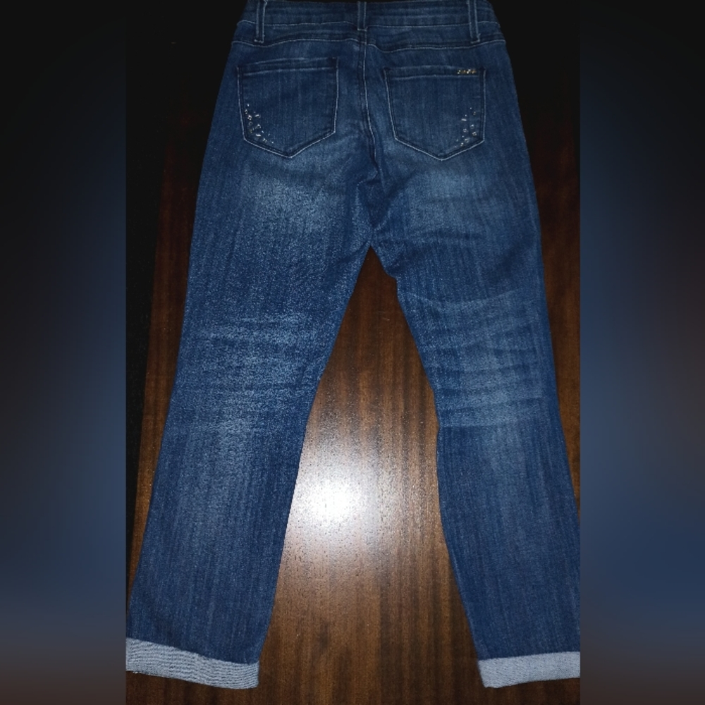 Bebe Ripped capris Jeans - Picture 6 of 8